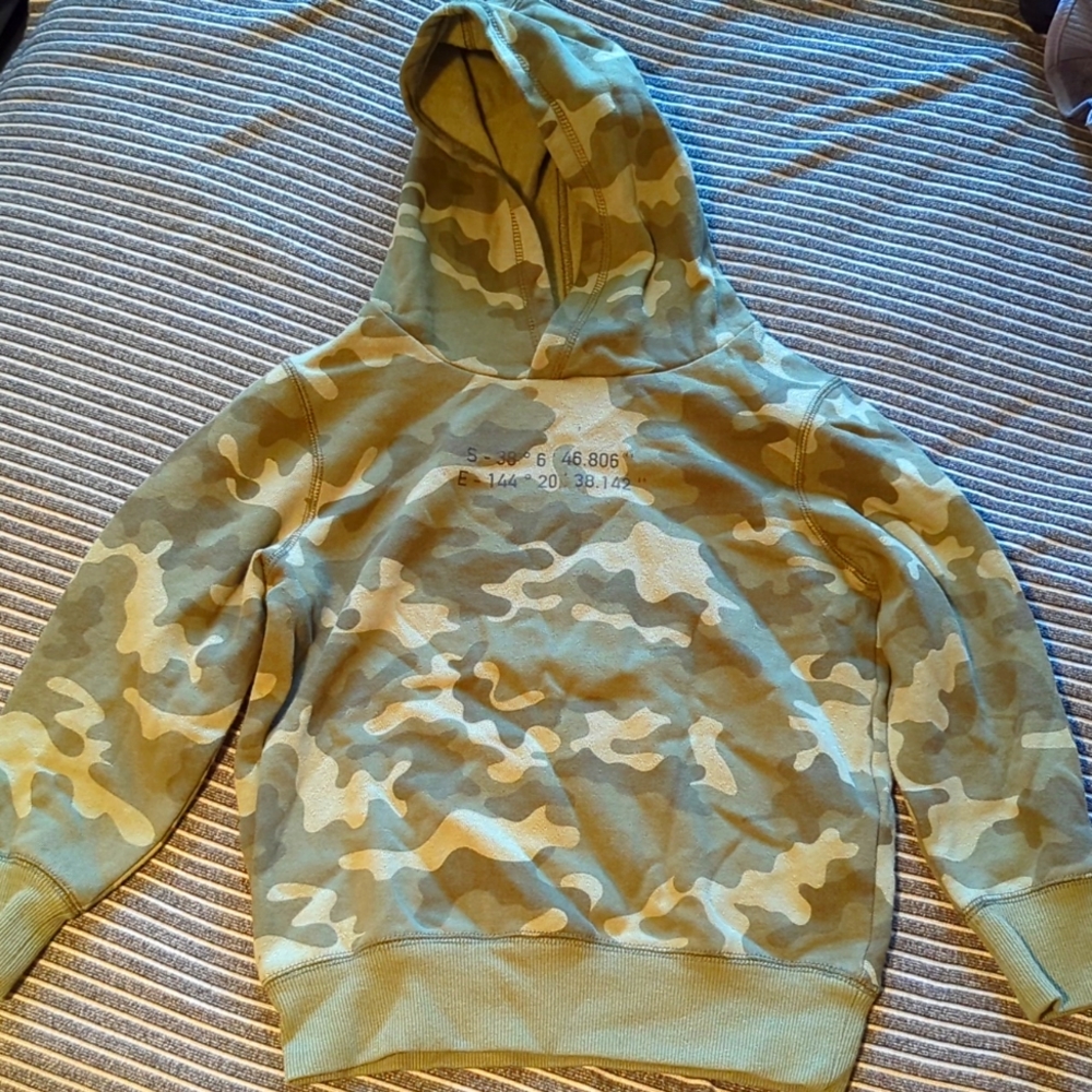 Kids Cotton On Camo Hoodie (Sz 5)